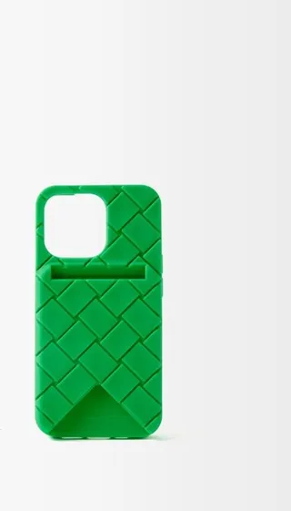 Intrecciato-effect Iphone® 13 Pro Phone Case