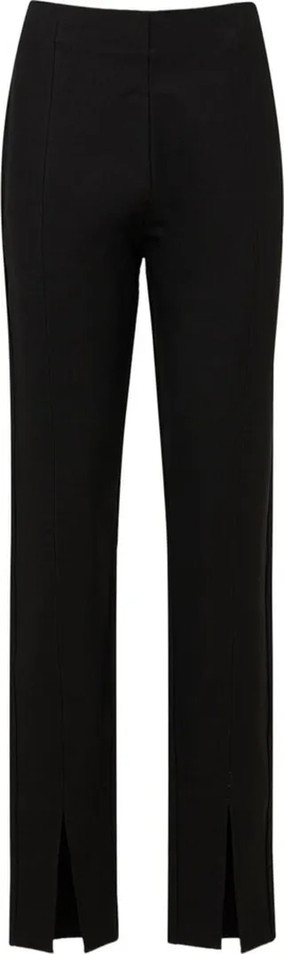 Skinny linen blend pants