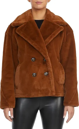 Rollande Faux Fur Teddy Jacket