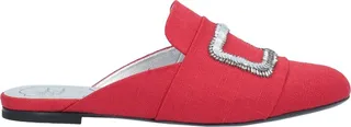 Mules & Clogs Red