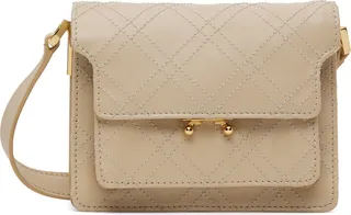 Marni Beige Mini Soft Trunk Bag
