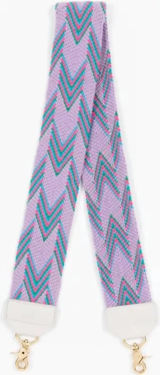 Classic Crossbody Strap in Mel - Purple