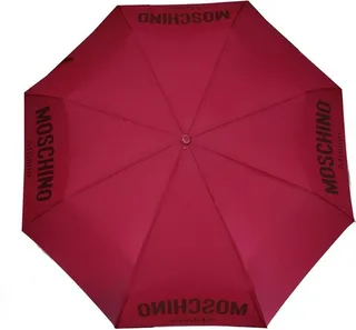 Moschino Logo-Printed Compact Umbrella