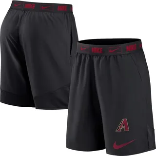 Men's Nike Black Arizona Diamondbacks Primetime Logo Performance Shorts