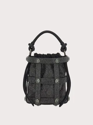 Ferragamo Women Ferragamo Cage bag (S) Black