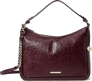 Brahmin Everdeen Heather Shoulder (Sangria) Shoulder Handbags