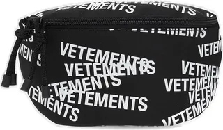 Vetements All-Over Logo Printed Belt Bag