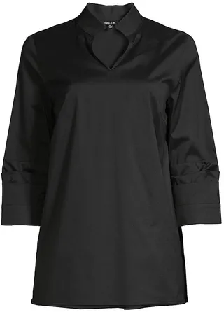 Ruched Sleeve Tunic