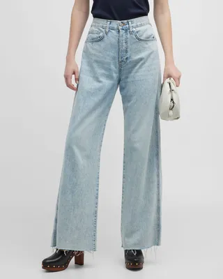 Taylor High-Rise Wide-Leg Jeans