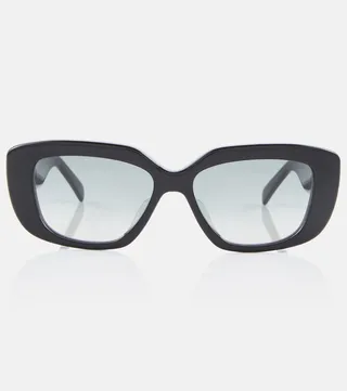 Square acetate sunglasses