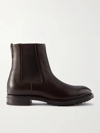 Stuart Full-Grain Leather Chelsea Boots