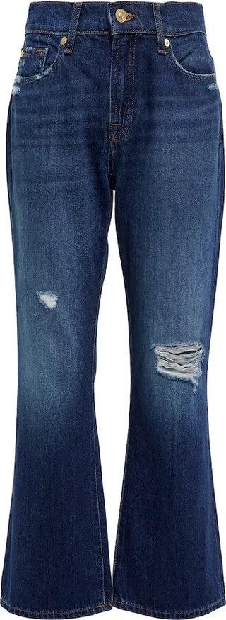 Riley Ankle Boot high-rise jeans