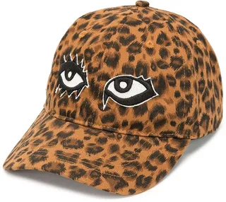 Leopard-Print Baseball Cap