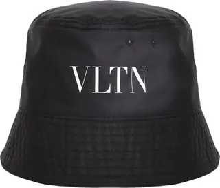 Valentino VLTN Logo Printed Bucket Hat