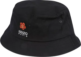 Kenzo Logo Embroidered Pull-On Bucket Hat
