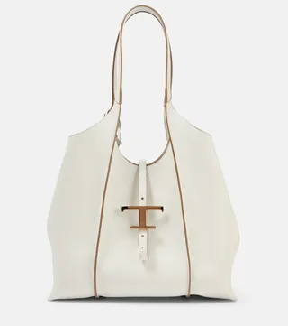 Timeless Small leather tote