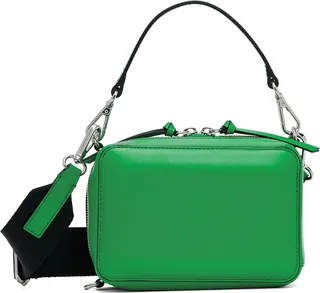 GANNI Green Banner Camera Bag