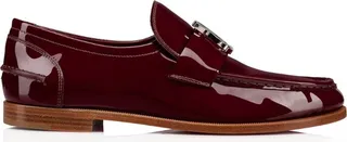 Christian Louboutin Cl Moc Patent Loafers