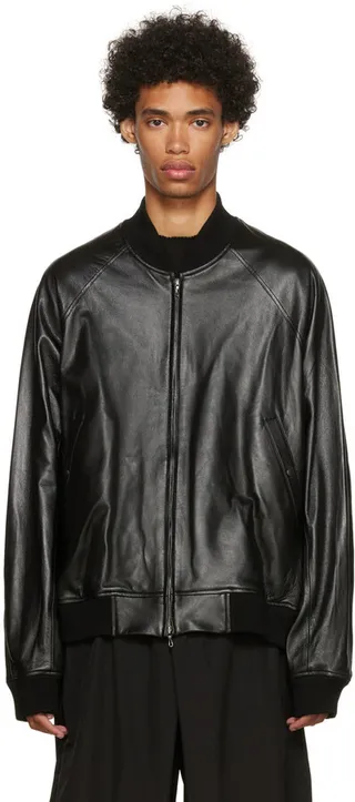 Julius Black Dusk Leather Jacket