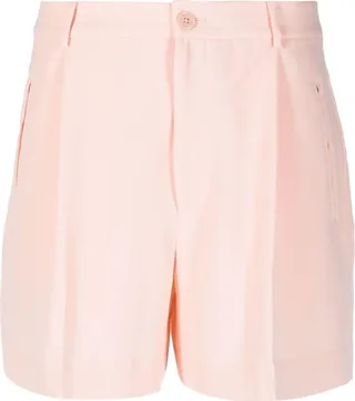 Pleated Tailored Shorts