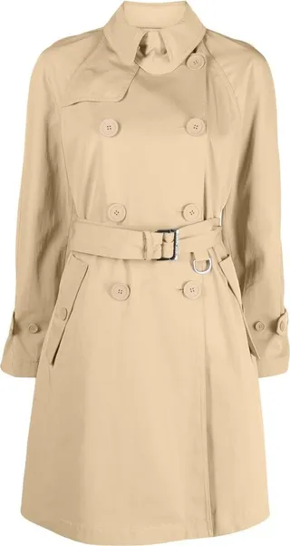 Double-Breasted Trench Coat