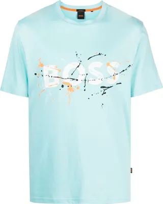 logo-print cotton T-shirt