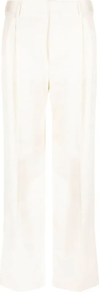 Straight-Leg Trousers
