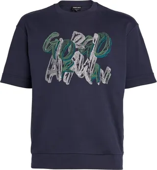 Giorgio Armani Graffiti Logo T-Shirt