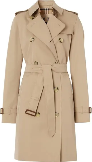 The Kensington mid-length trench coat