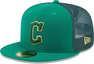 Men's New Era Kelly Green Cleveland Guardians 2023 St. Patrick's Day 59FIFTY Fitted Hat