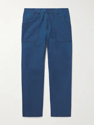 Sidney Straight-Leg Cotton Trousers