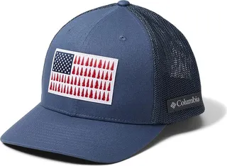 Columbia Columbia Mesh Tree Flag Ball Cap (Dark Mountain) Caps