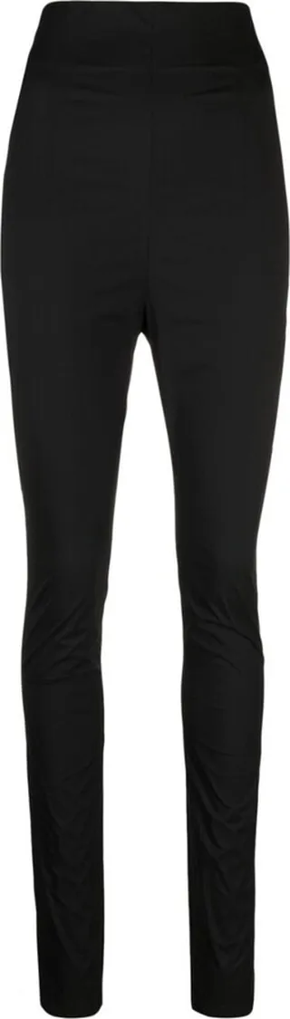 High-Waisted Skinny Trousers