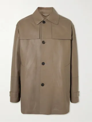 Leather Coat