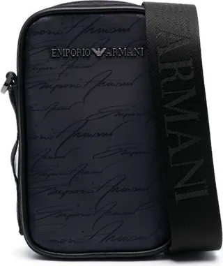 Logo-Jacquard Tech Bag