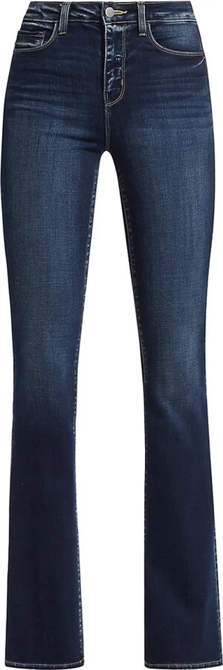 Selma High-Rise Boot-Leg Jeans