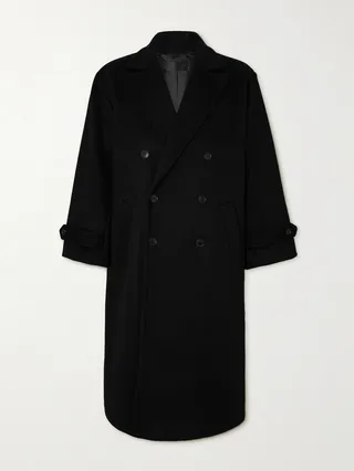 George Double-Breasted Wool Coat