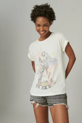 Bowie Saxophone Boyfriend Tee