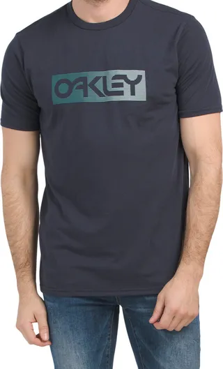 Gradient Lines Logo Tee