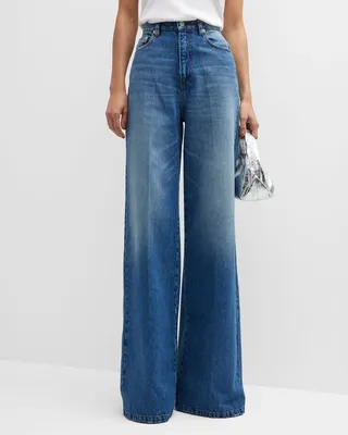 Romy High Rise Wide Baggy Jeans