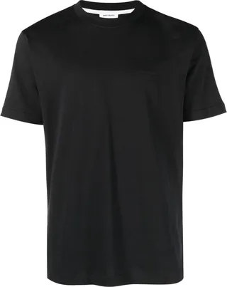Johannes logo-embroidered T-shirt