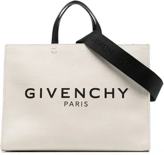 GIVENCHY- G-tote Medium Canvas Shopping Bag