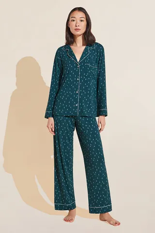 Gisele Printed TENCEL™ Modal Long PJ Set