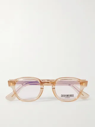 9290 Round-Frame Acetate Optical Glasses