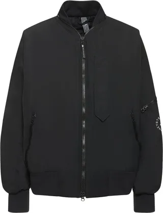 ASMC woven nylon bomber jacket