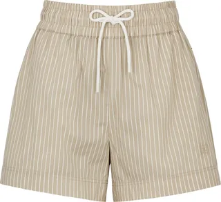 Frame Striped Cotton-blend Shorts