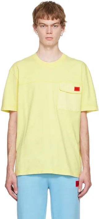 Hugo Yellow Dinsky T-Shirt