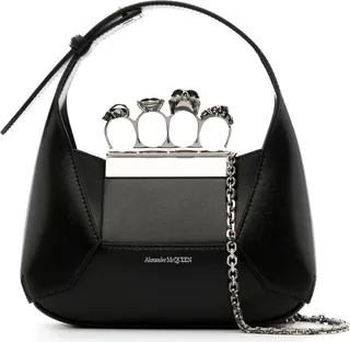 Mini Jewelled leather bag