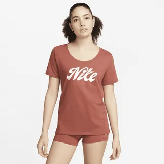 Nike Women's Dri-FIT Tee in Red