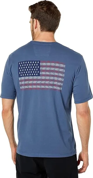 johnnie-O Jo Glory Garment Washed T-Shirt (Wake) Men's Clothing